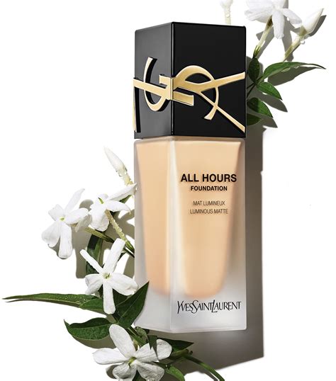 ysl all hours 24 hour foundation|all hours foundation ysl shades.